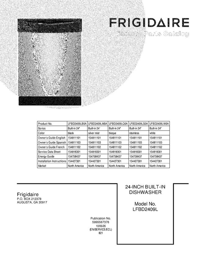 Diagram for LFBD2409LS0A