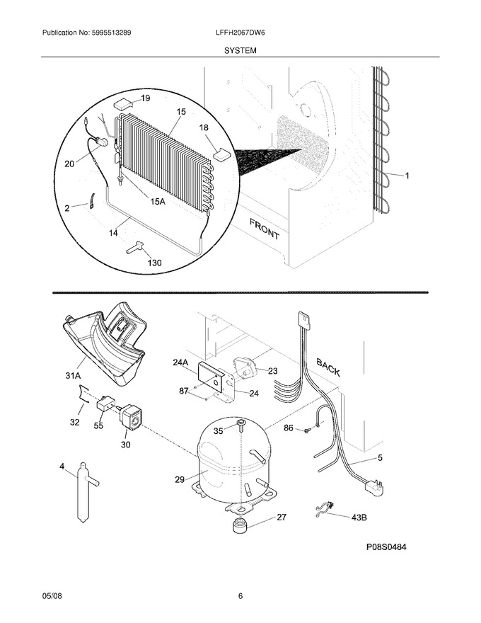 Diagram for LFFH2067DW6