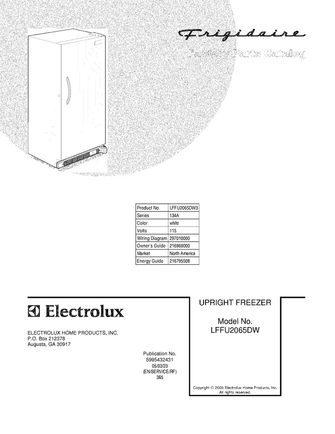 Diagram for LFFU2065DW3