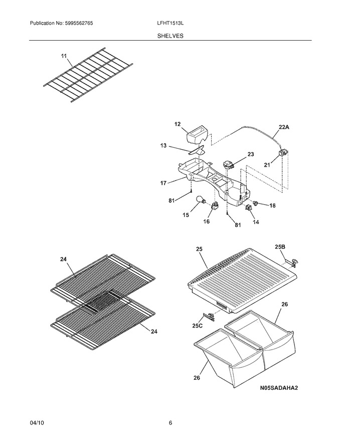 Diagram for LFHT1513LW0