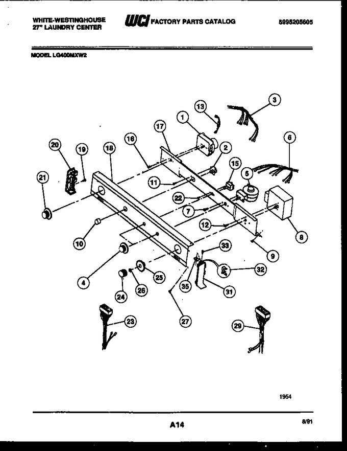 Diagram for LG400MXW2