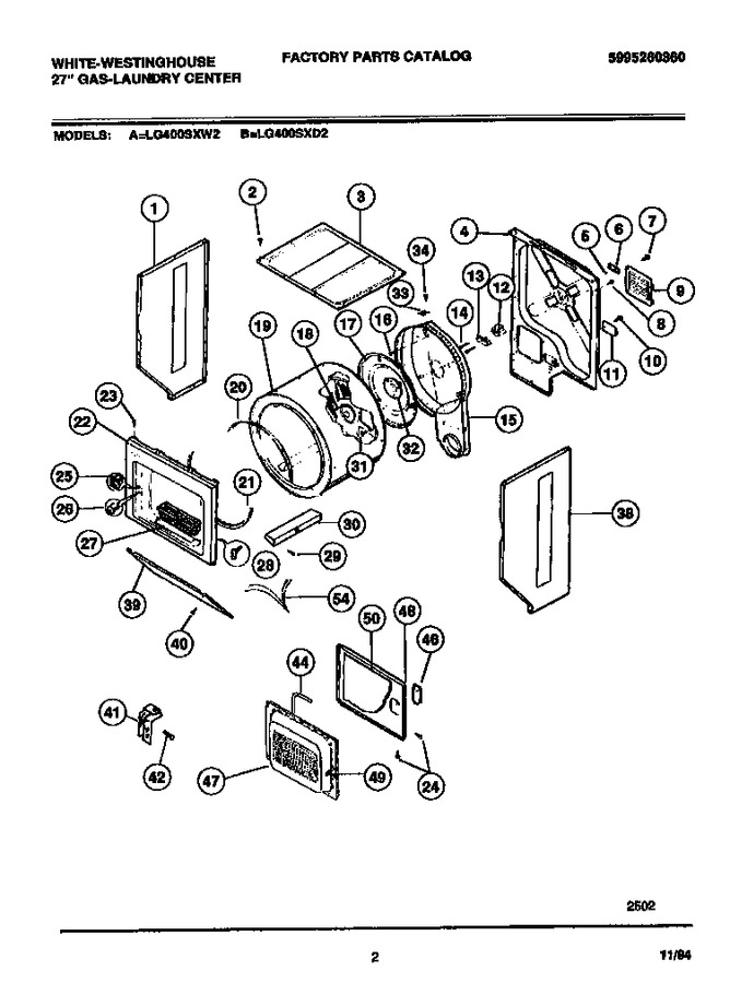 Diagram for LG400SXW2