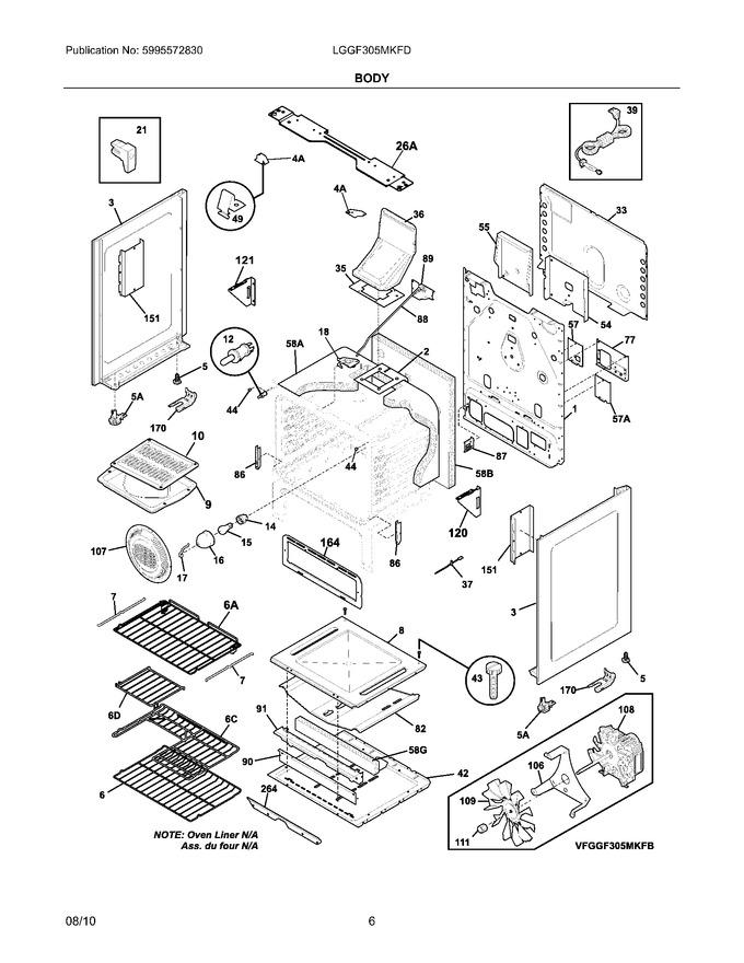 Diagram for LGGF305MKFD