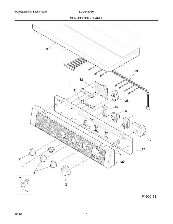 Diagram for LGQ642DS0