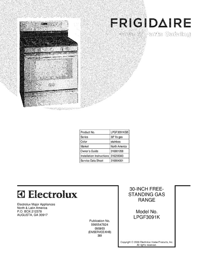 Diagram for LPGF3091KSB