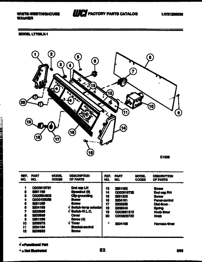 Diagram for LT700LXW1