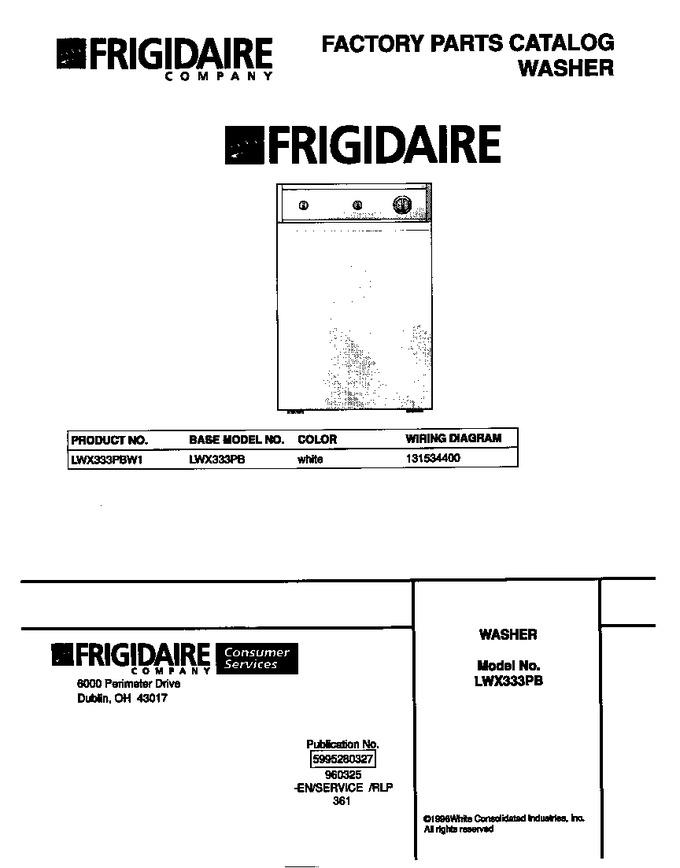 Diagram for LWX333PBW1