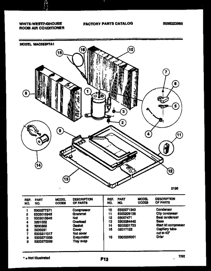 Diagram for MAC053P7A1