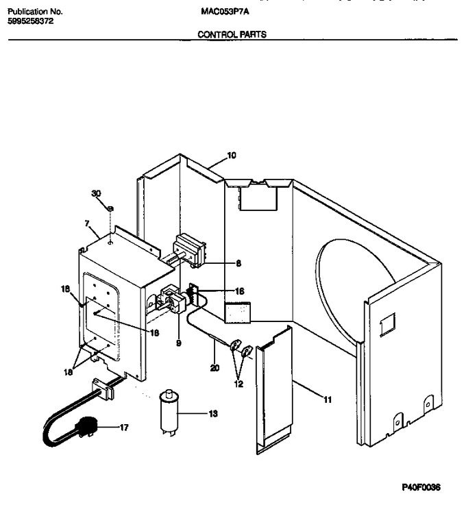 Diagram for MAC053P7A2