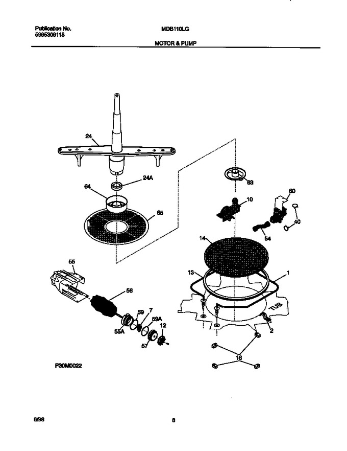 Diagram for MDB110LGW0