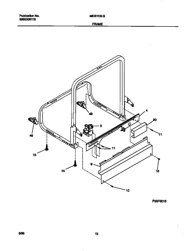 Diagram for MDB110LGW0