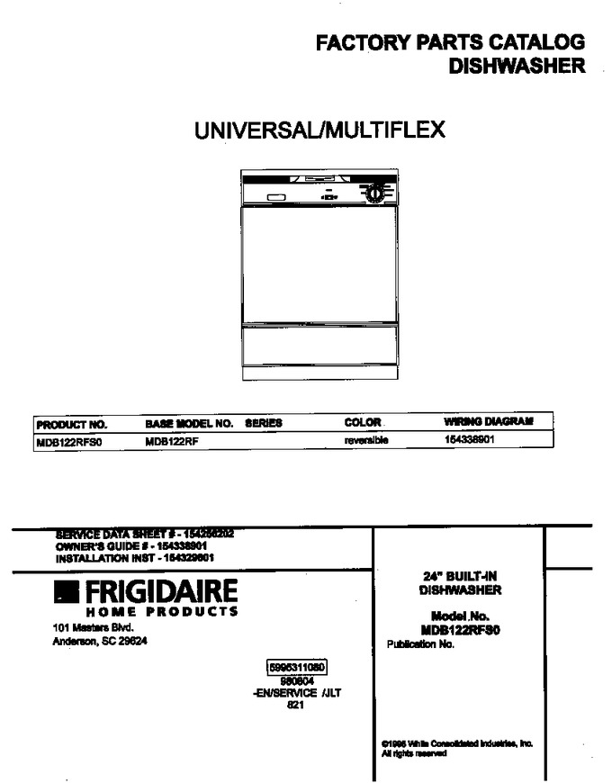 Diagram for MDB122RFS0