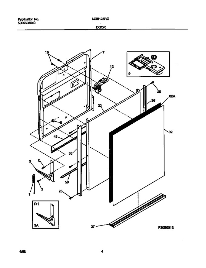 Diagram for MDB125RGR0