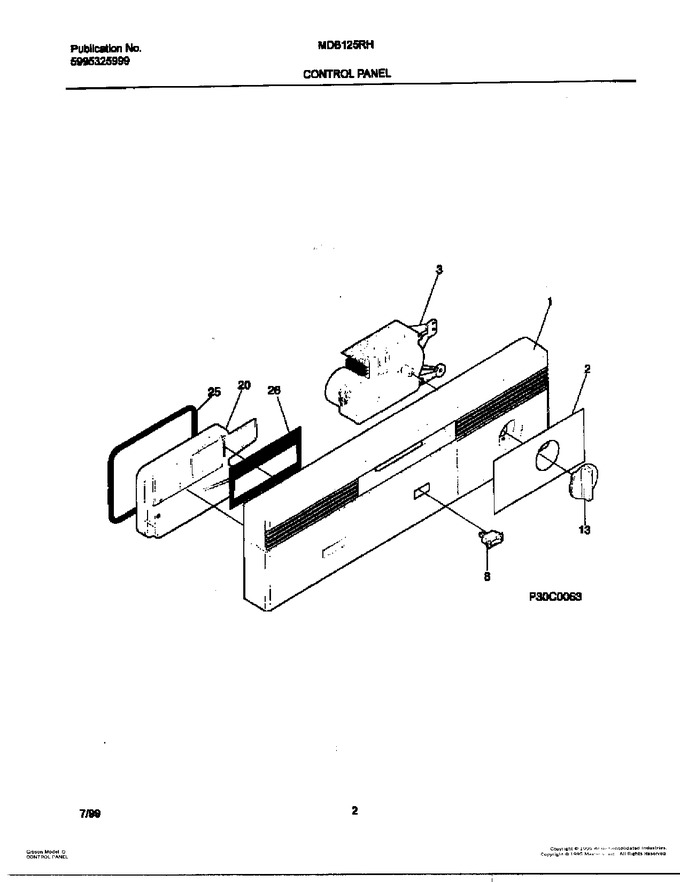 Diagram for MDB125RHS0