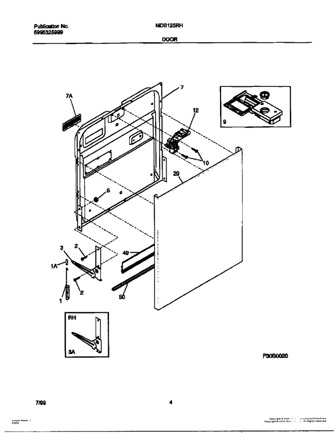 Diagram for MDB125RHB0