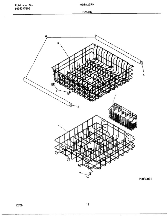 Diagram for MDB125RHS1