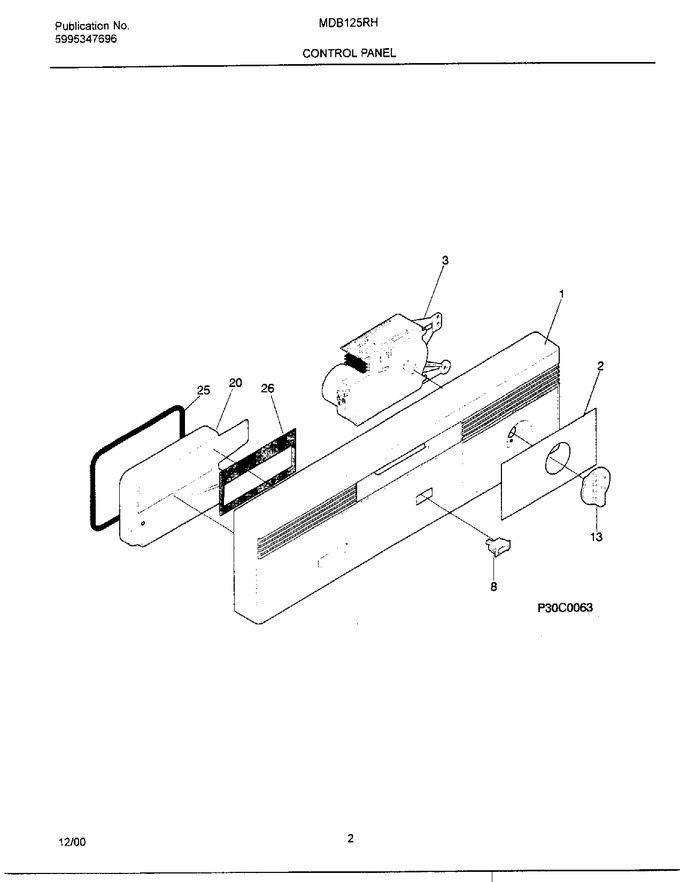 Diagram for MDB125RHD1