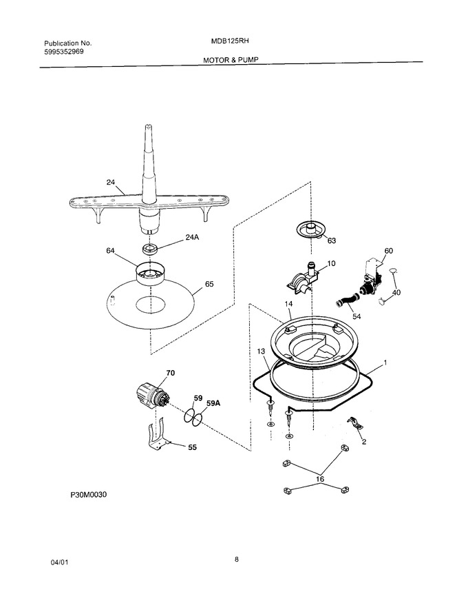 Diagram for MDB125RHD2