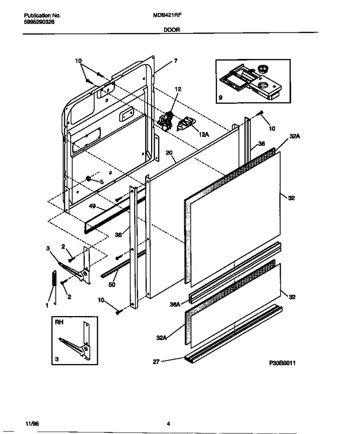 Diagram for MDB421RFR1