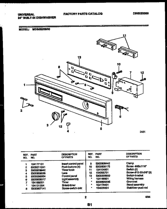 Diagram for MDB532RBR0