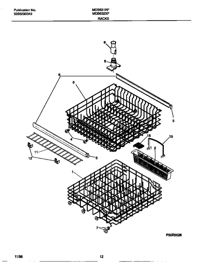 Diagram for MDB631RFS1