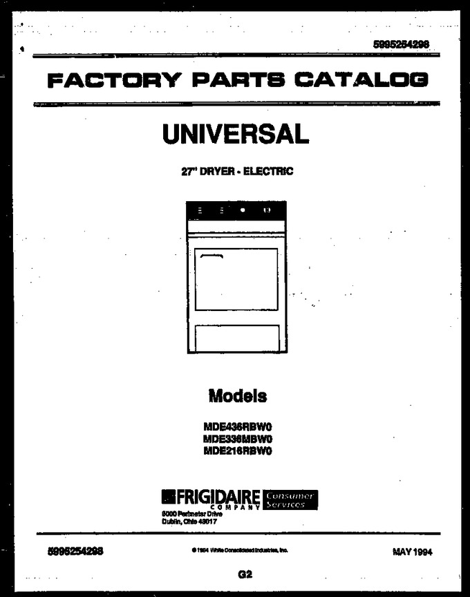 Diagram for MDE216RBWW0