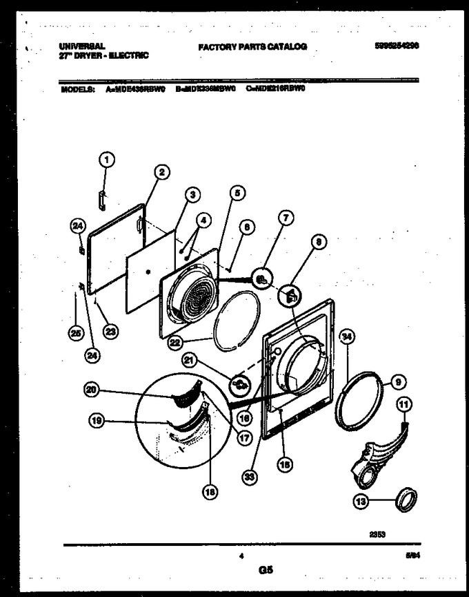 Diagram for MDE336MBWW0