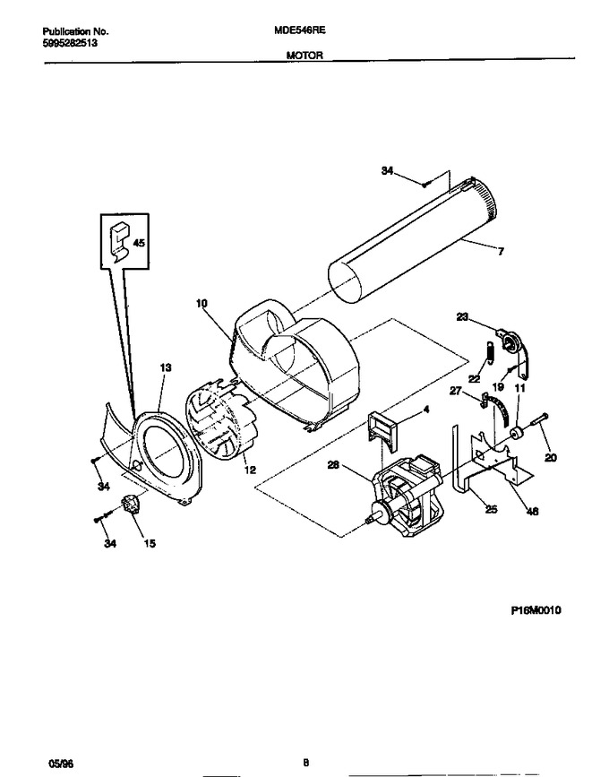 Diagram for MDE546RED0