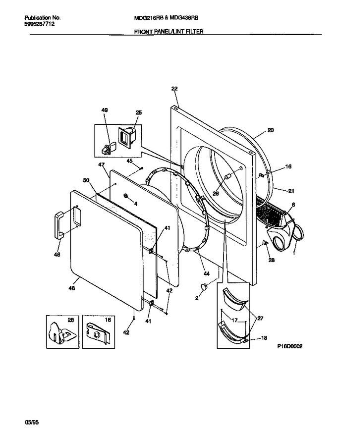 Diagram for MDG216RBW1