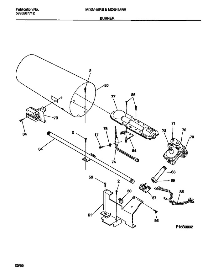 Diagram for MDG216RBD1