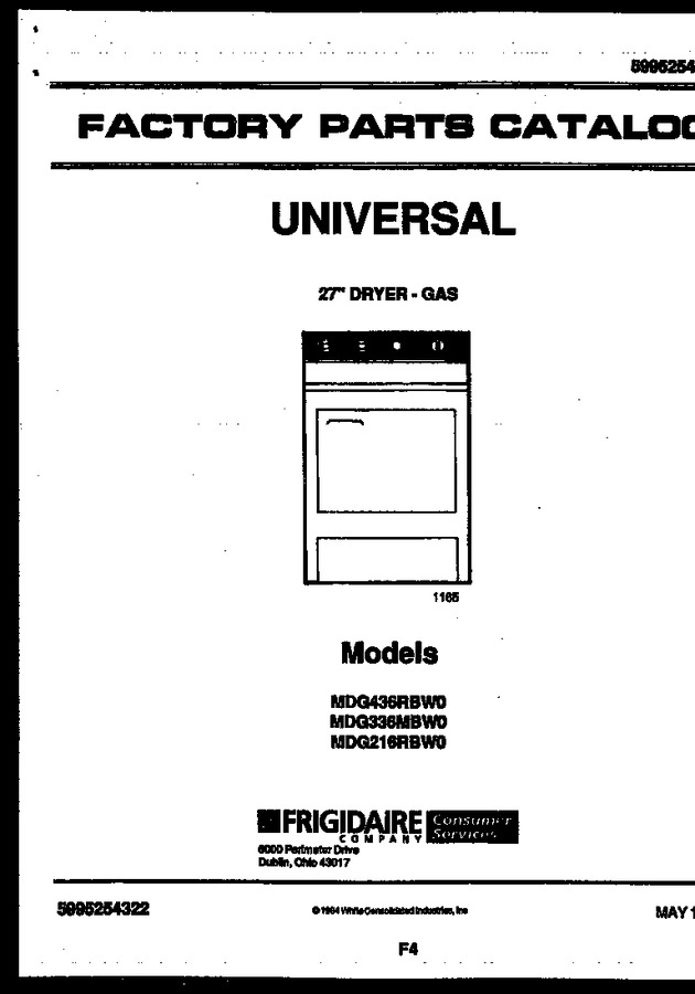 Diagram for MDG336MBWW0