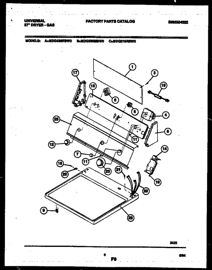 Diagram for MDG336MBWW0