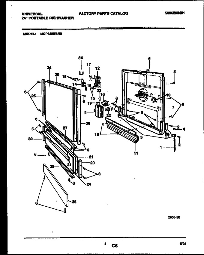 Diagram for MDP632RBR0