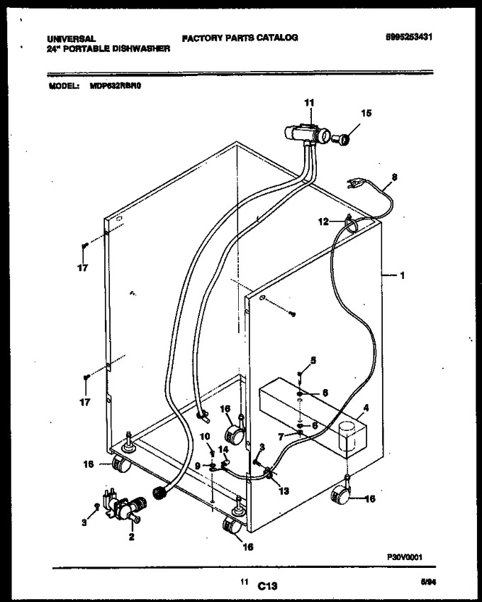 Diagram for MDP632RBR0