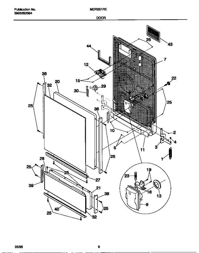 Diagram for MDR251RER0