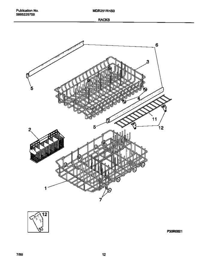 Diagram for MDR251RHS0