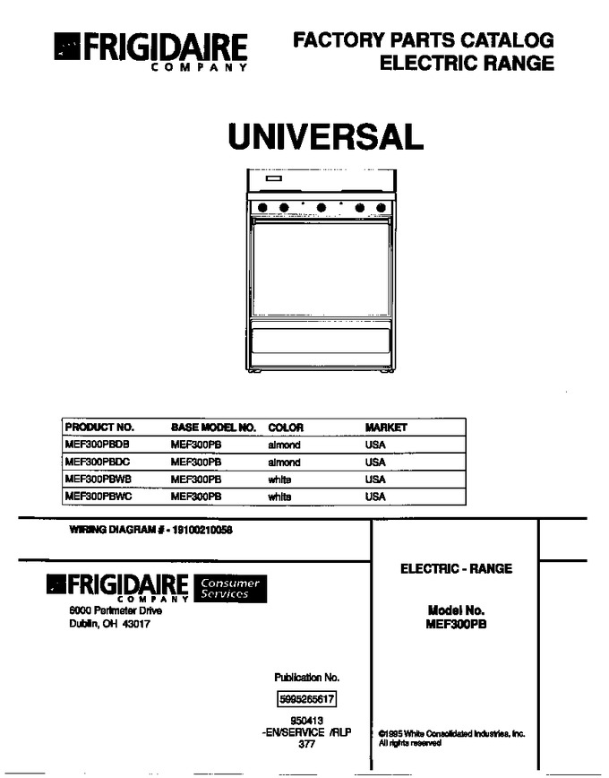 Diagram for MEF300PBDC