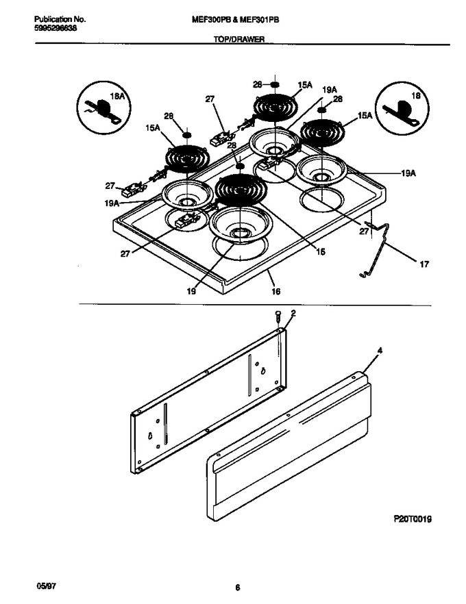 Diagram for MEF300PBDH