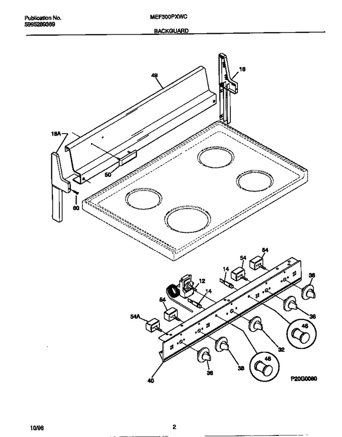 Diagram for MEF300PXWC