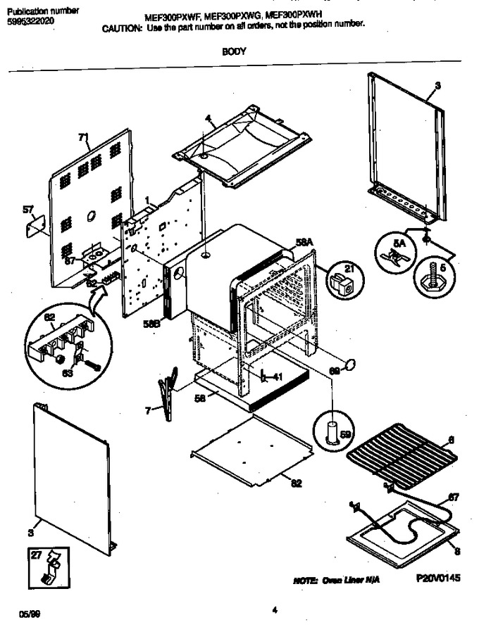 Diagram for MEF300PXWG