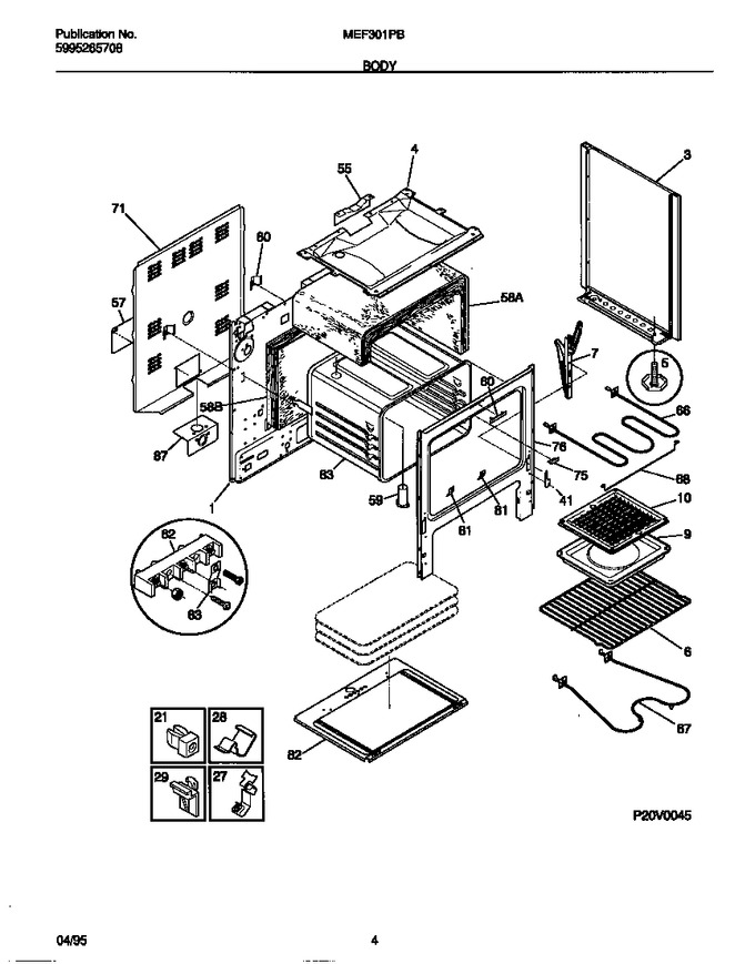 Diagram for MEF301PBWB