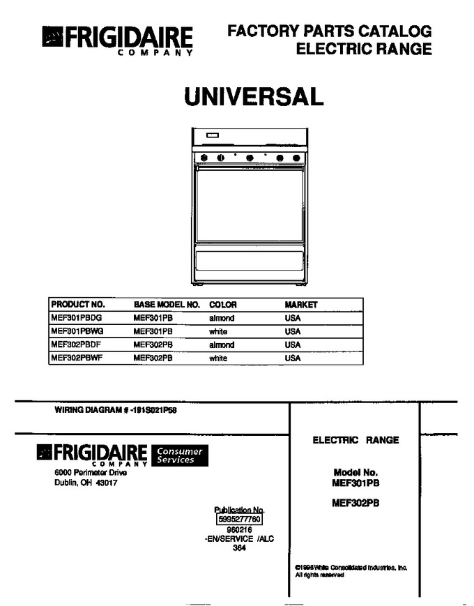 Diagram for MEF302PBDF