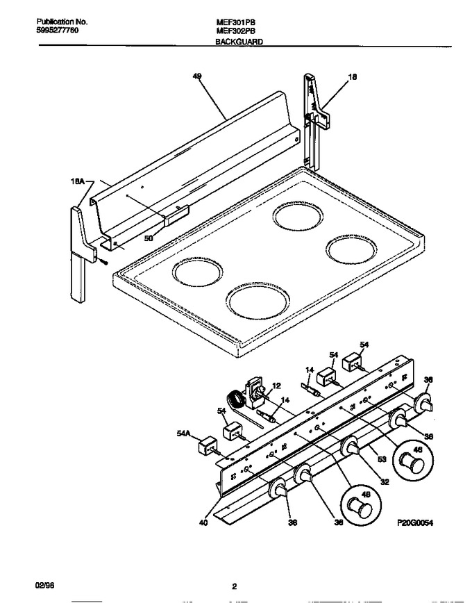 Diagram for MEF301PBWG