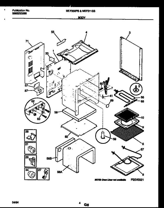 Diagram for MEF311SBWA