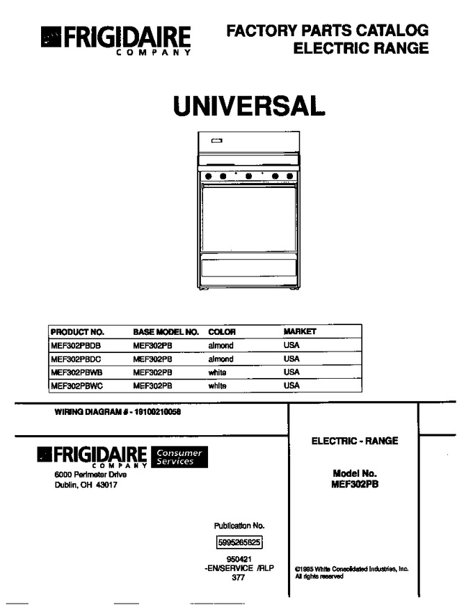 Diagram for MEF302PBWC