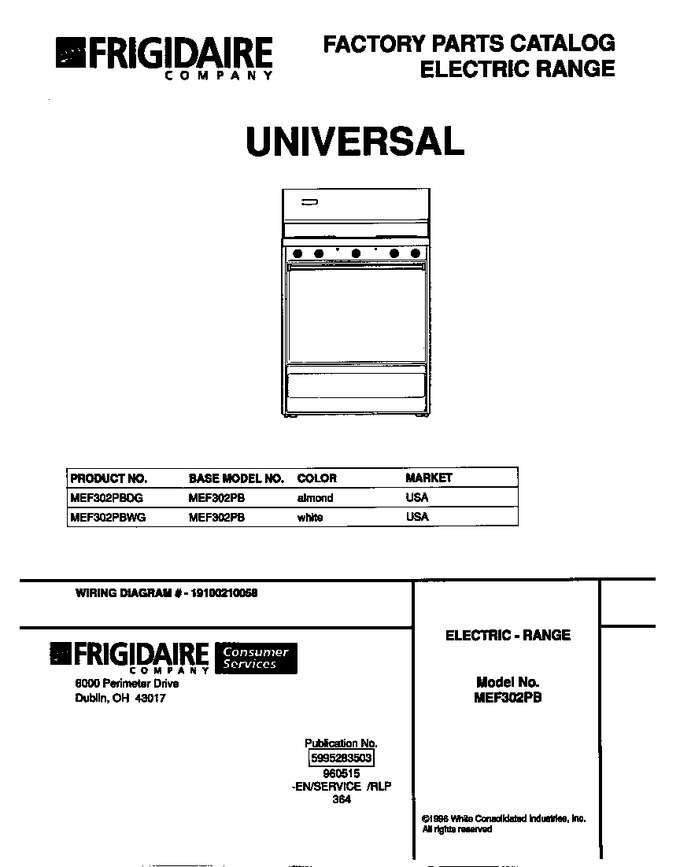 Diagram for MEF302PBDG