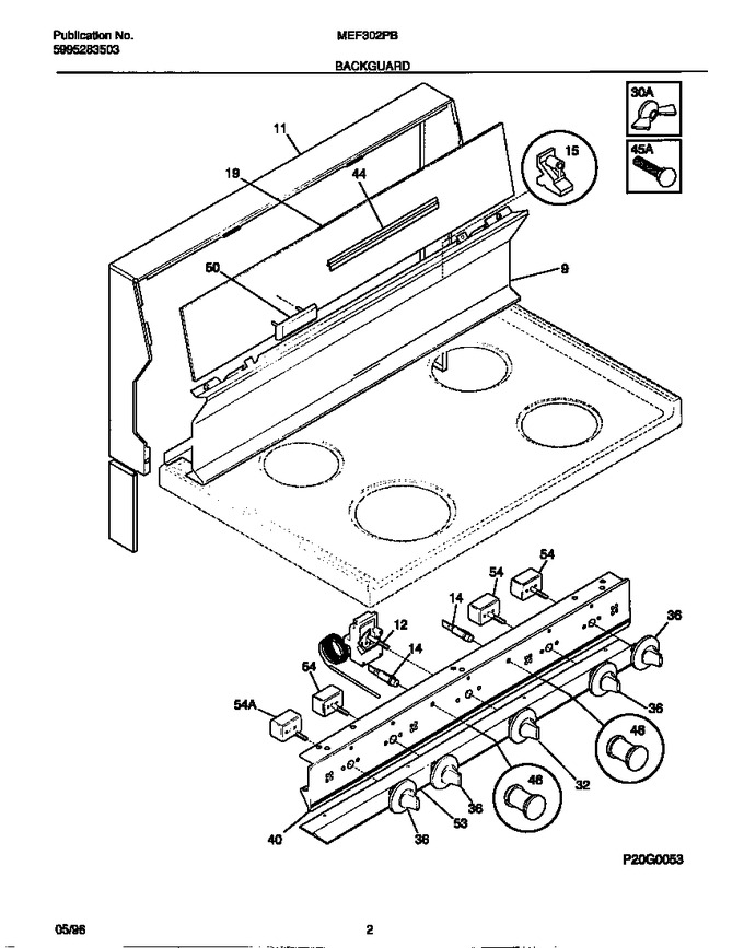 Diagram for MEF302PBWG