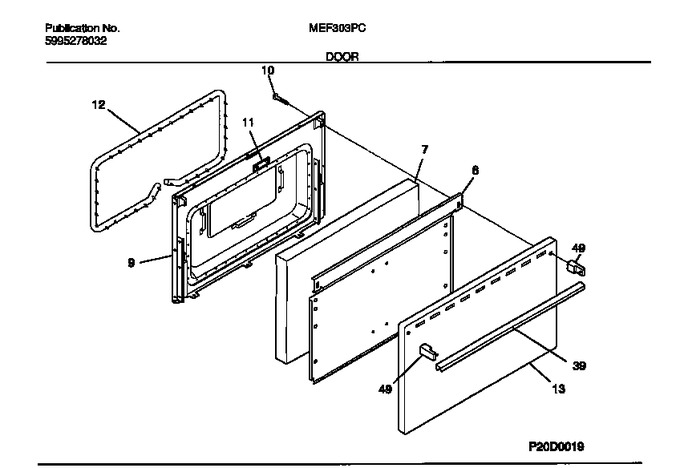 Diagram for MEF303PCWD