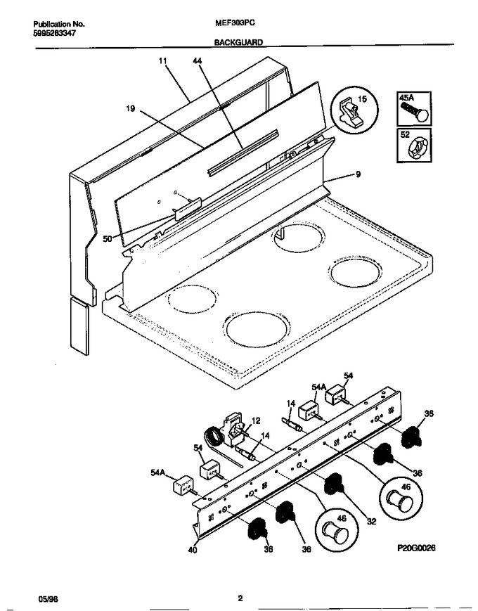 Diagram for MEF303PCWF