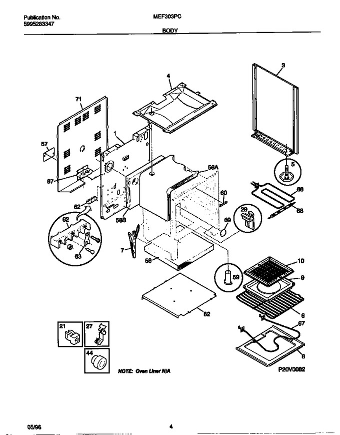 Diagram for MEF303PCWF